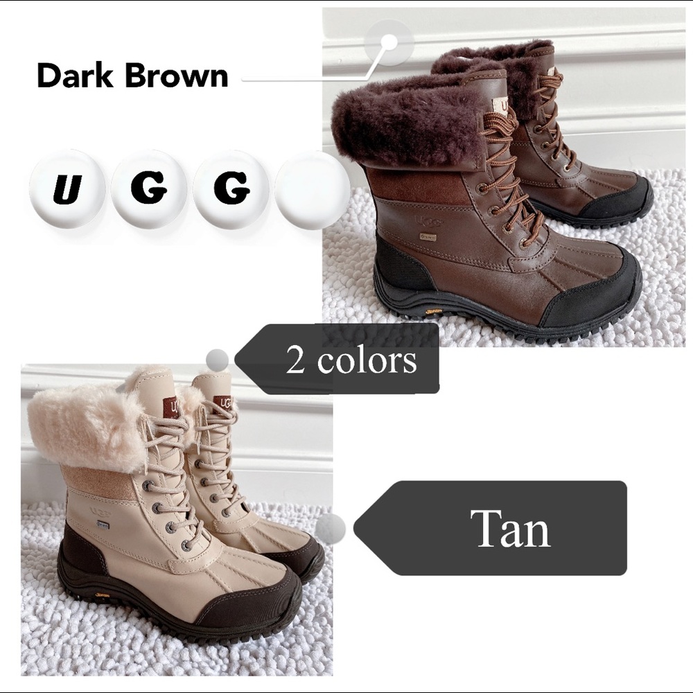 UGG® Women Adirondack Waterproof Leather Snow Boot
